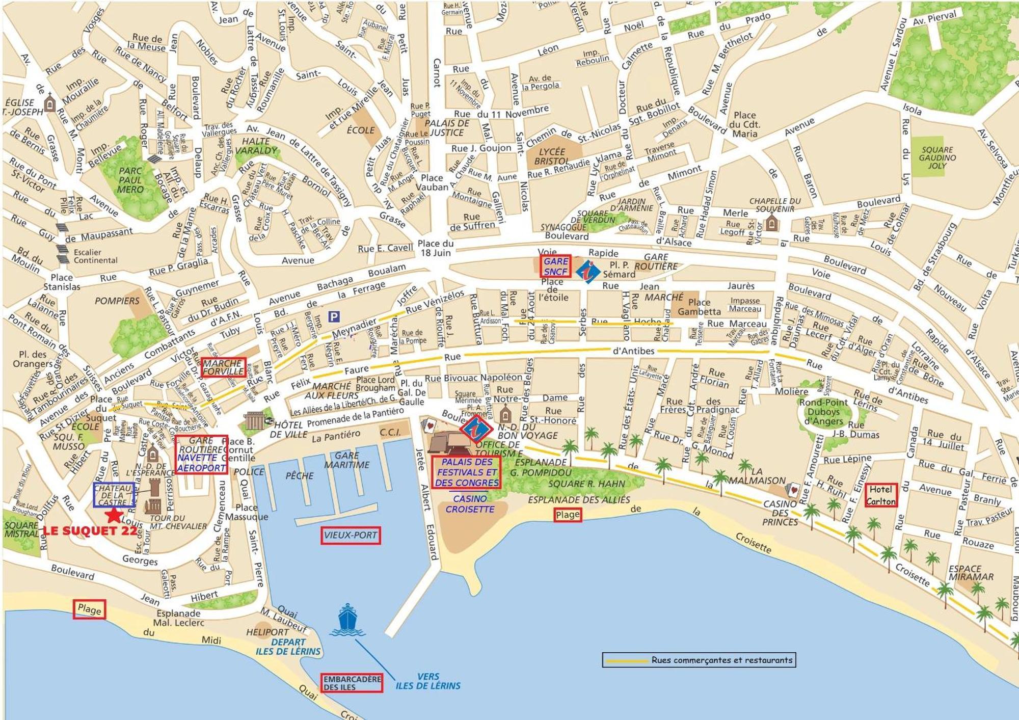 Suquet 22 - 2 Pieces, Coeur Historique, Calme, A 300m, Parking Apartment *